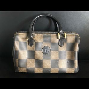 Fendi Vintage Checkered Purse
